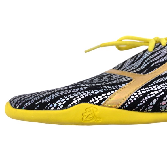 NUO Zebra Metalic Karate Martial Arts Training Wushu Sneaker Shoes